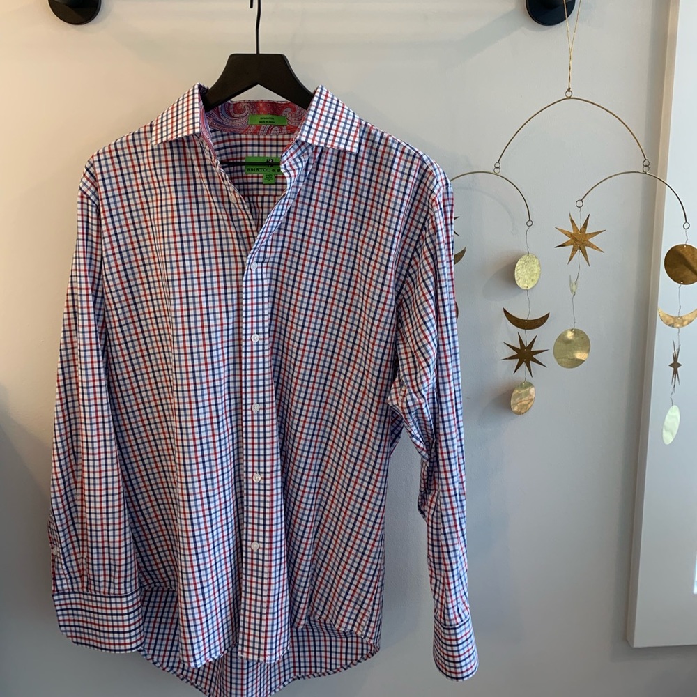 *Brand New* Bristol & Bull Men’s dress shirt